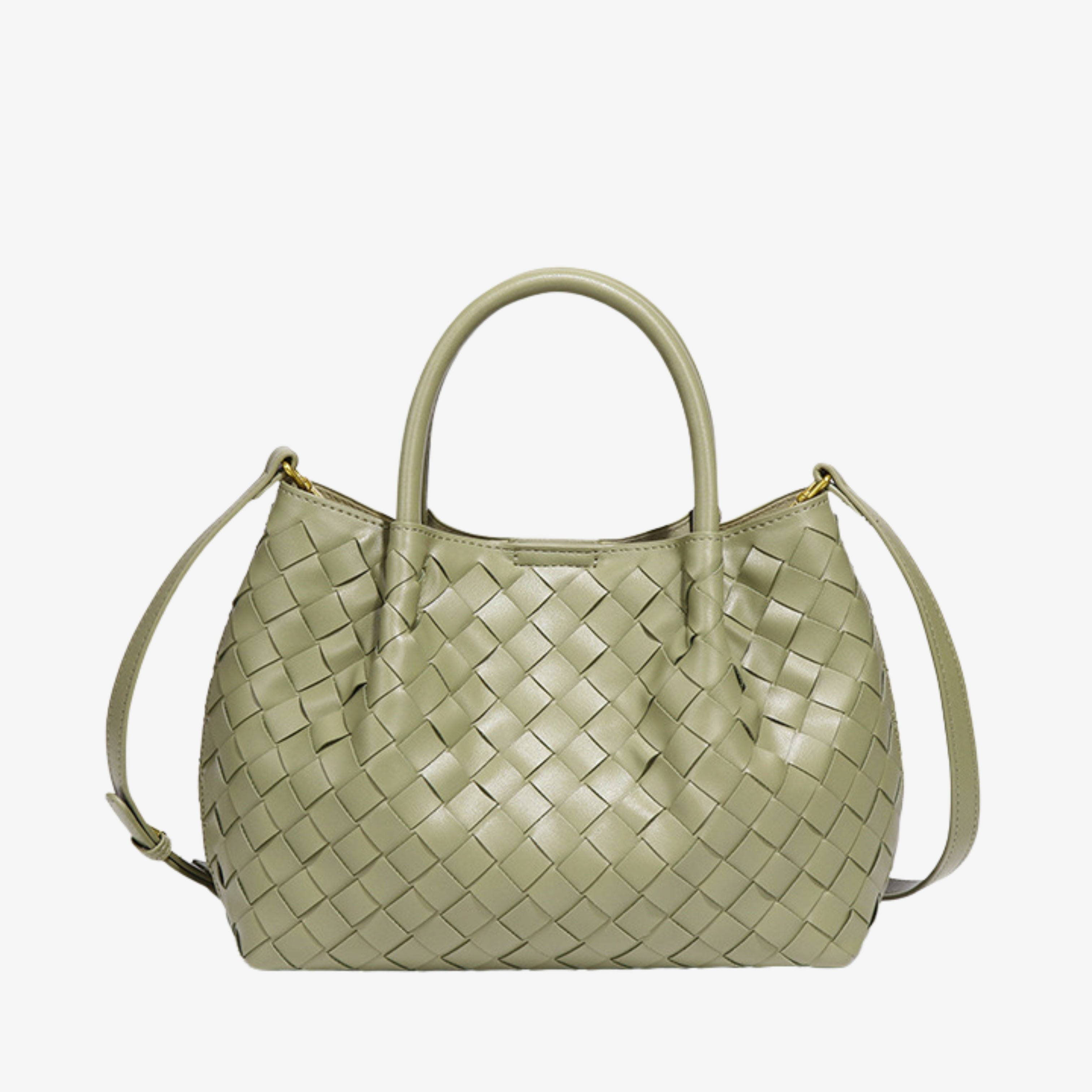 Iwona - Pleciona Torebka na Ramię