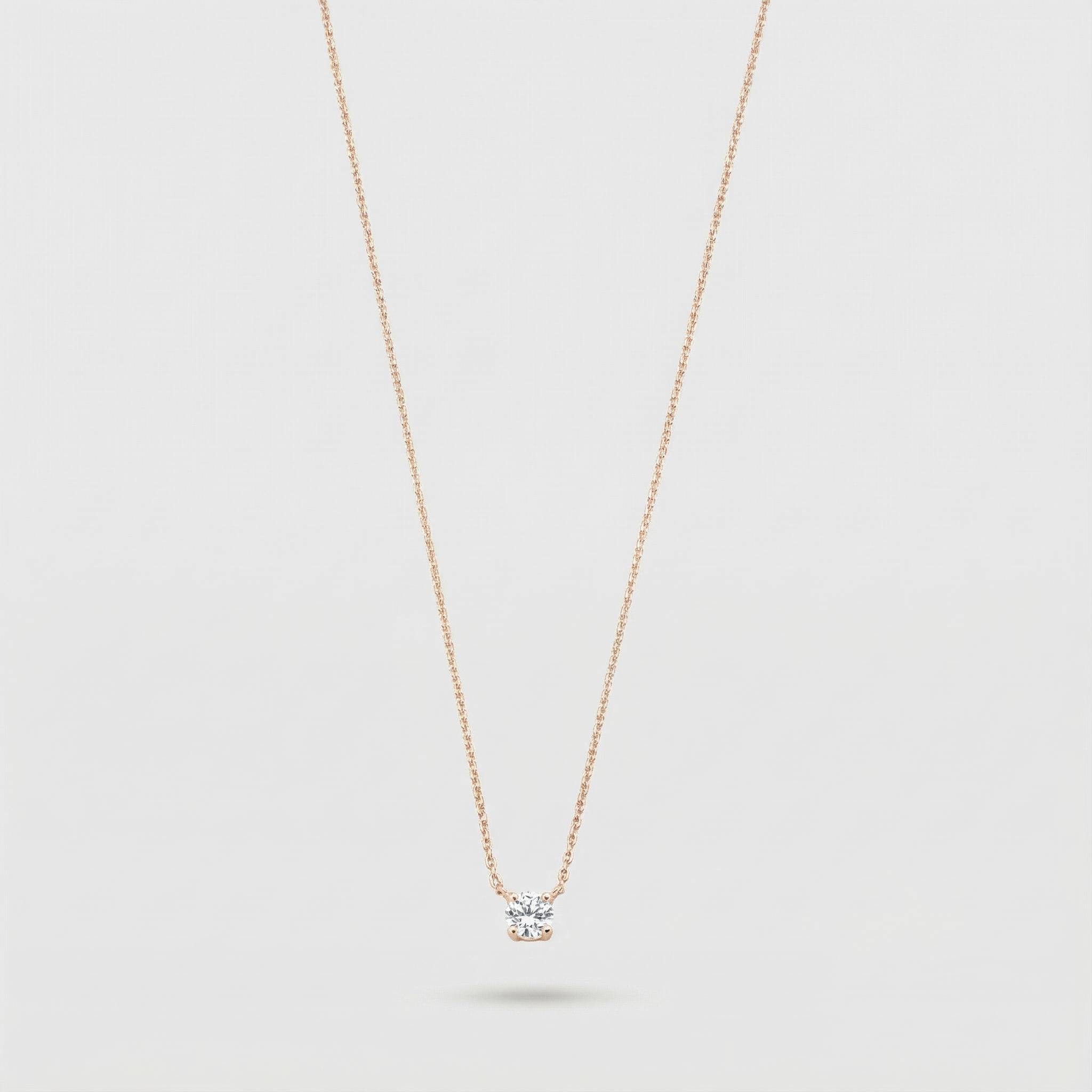 Ysavienna | Elegancki naszyjnik z kamieniem moissanite-style