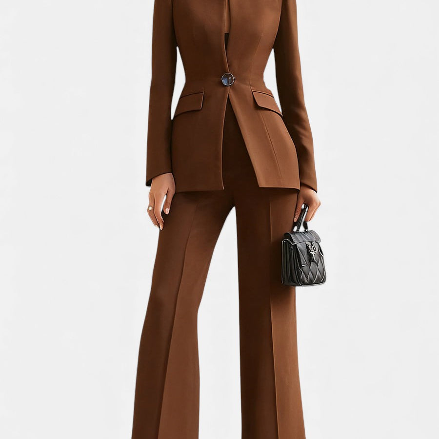 Michalina - Elegancki zestaw marynarki i spodni