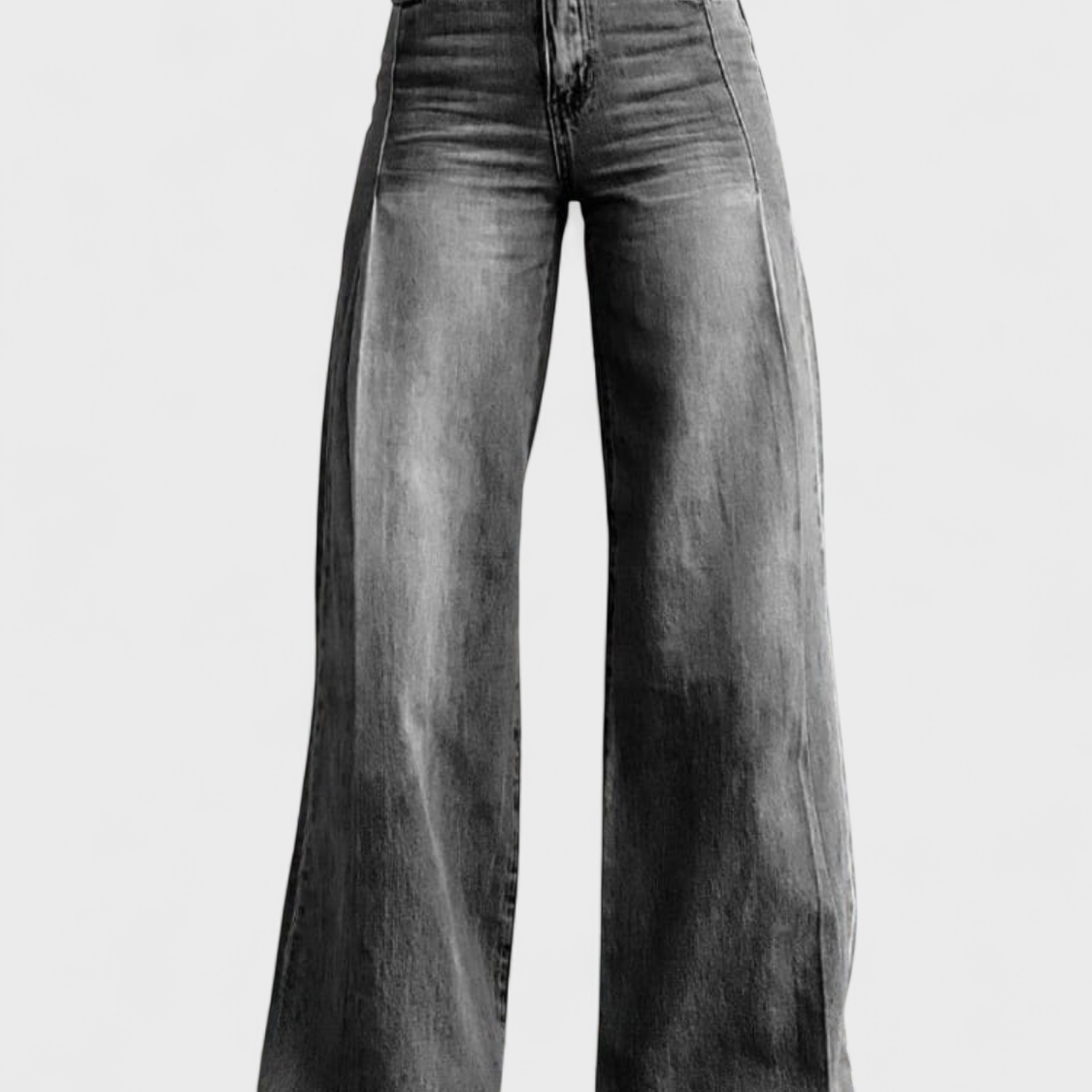 Agnieszka – eleganckie spodnie casualowe szeroka nogawka