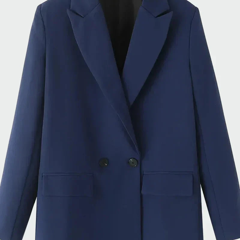 Hanna - Oversize Kurtka z Nowoczesną Linią