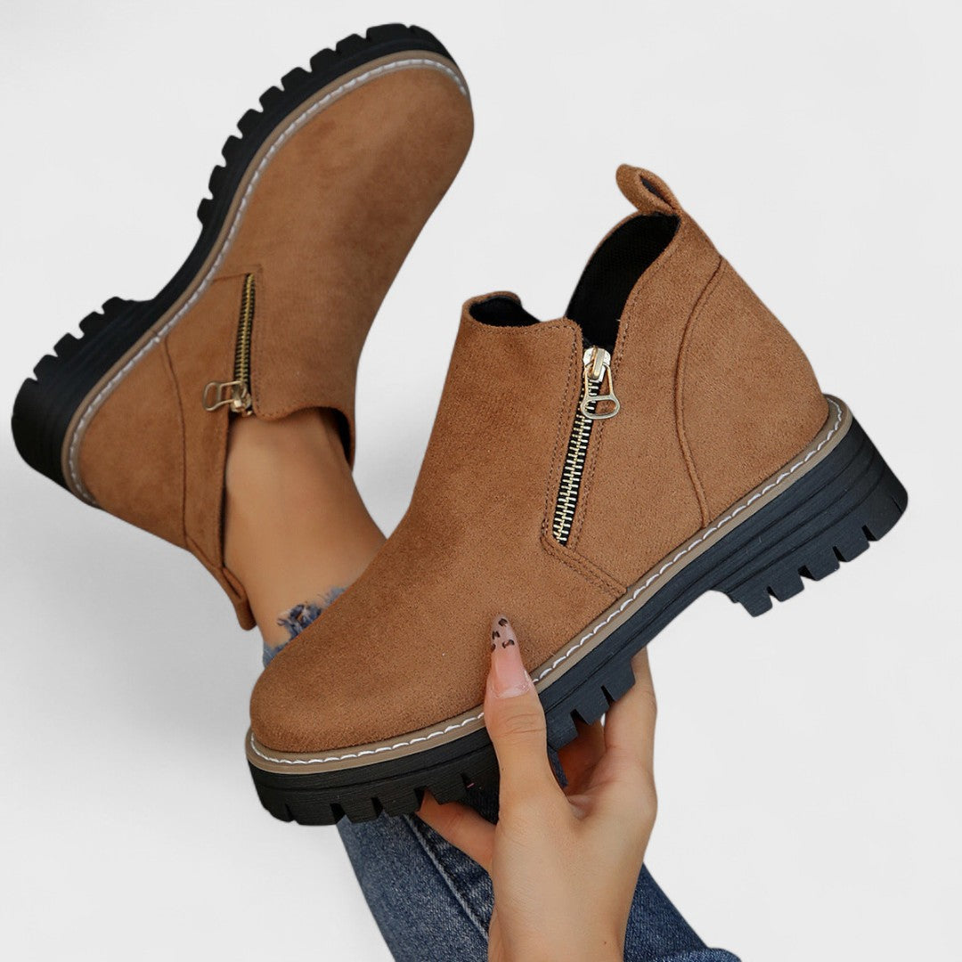 Krystyna - Eleganckie botki na kostkę