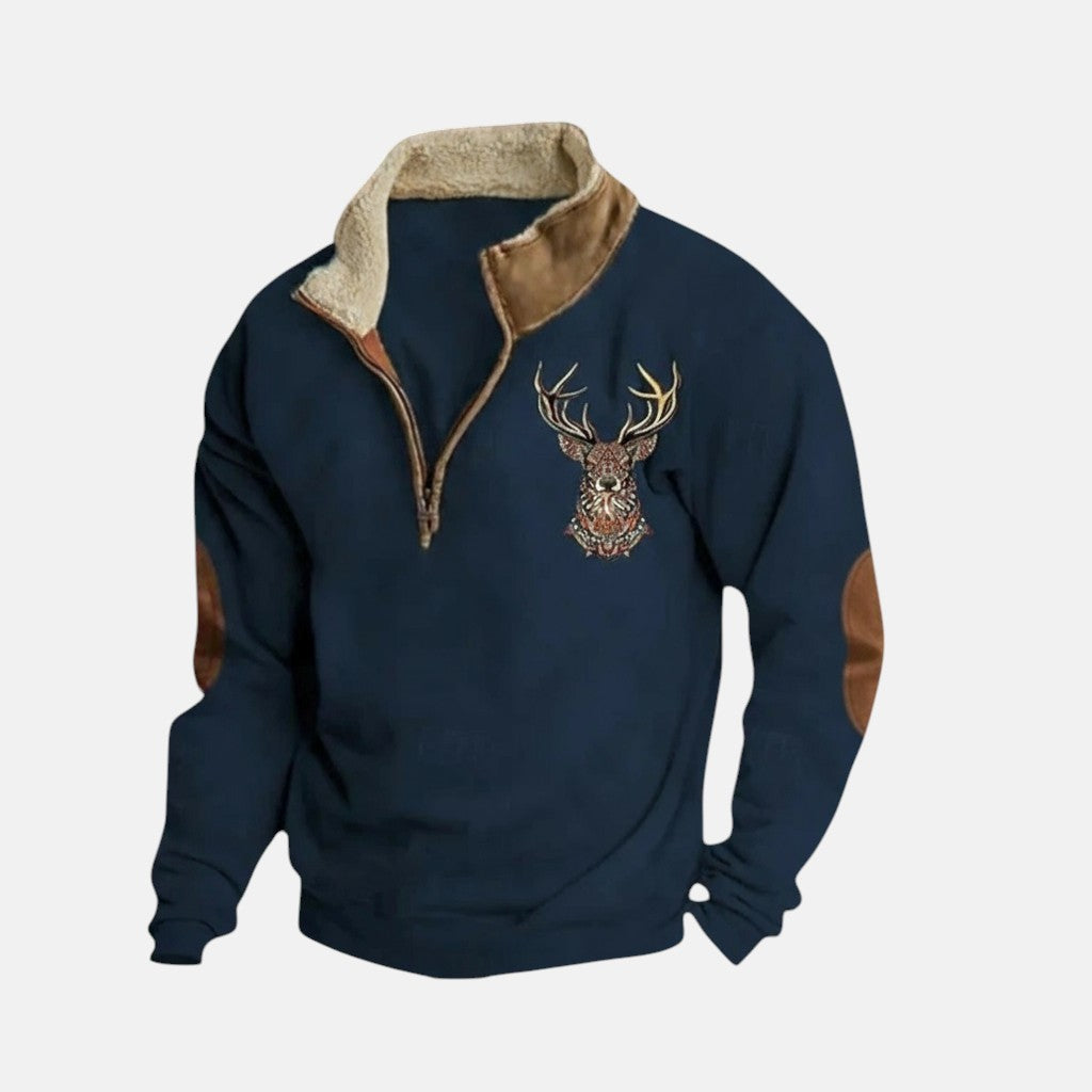 Adam - Sweter z jeleniem