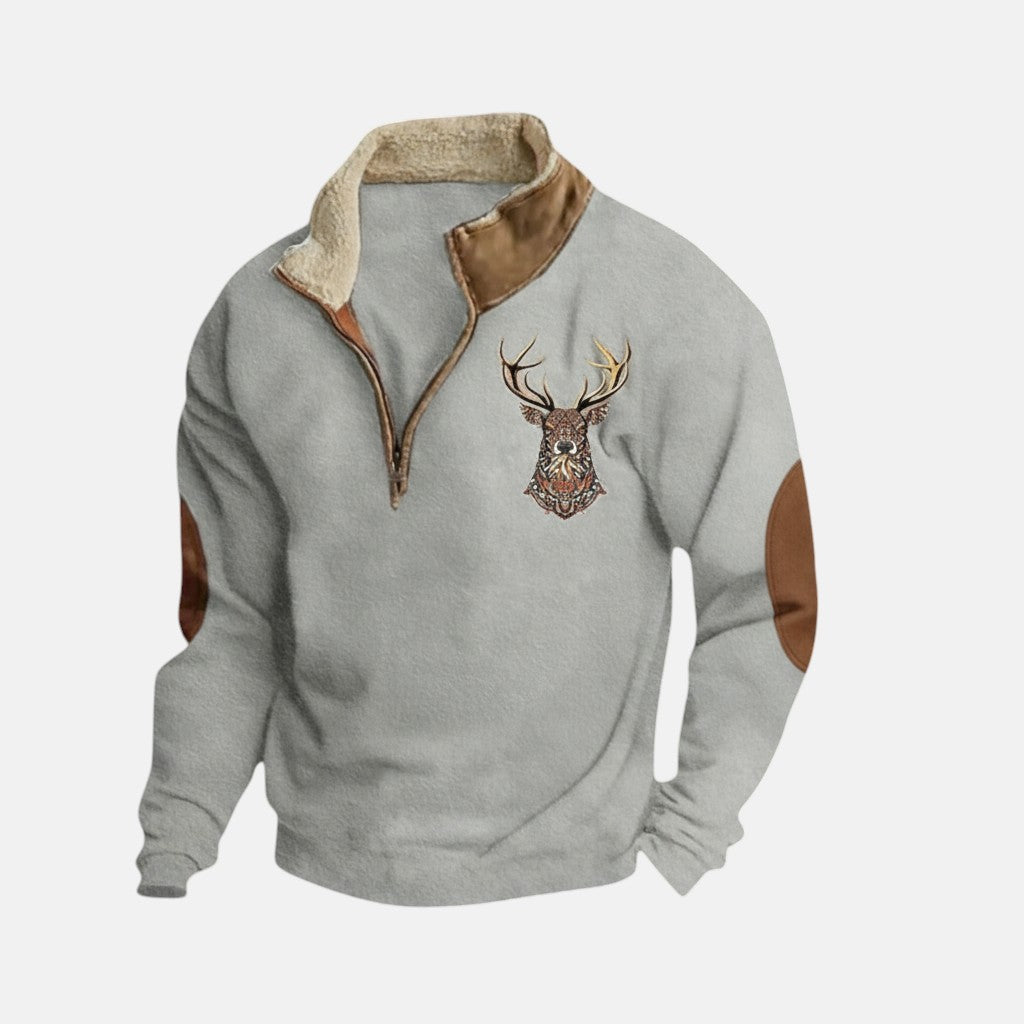 Adam - Sweter z jeleniem