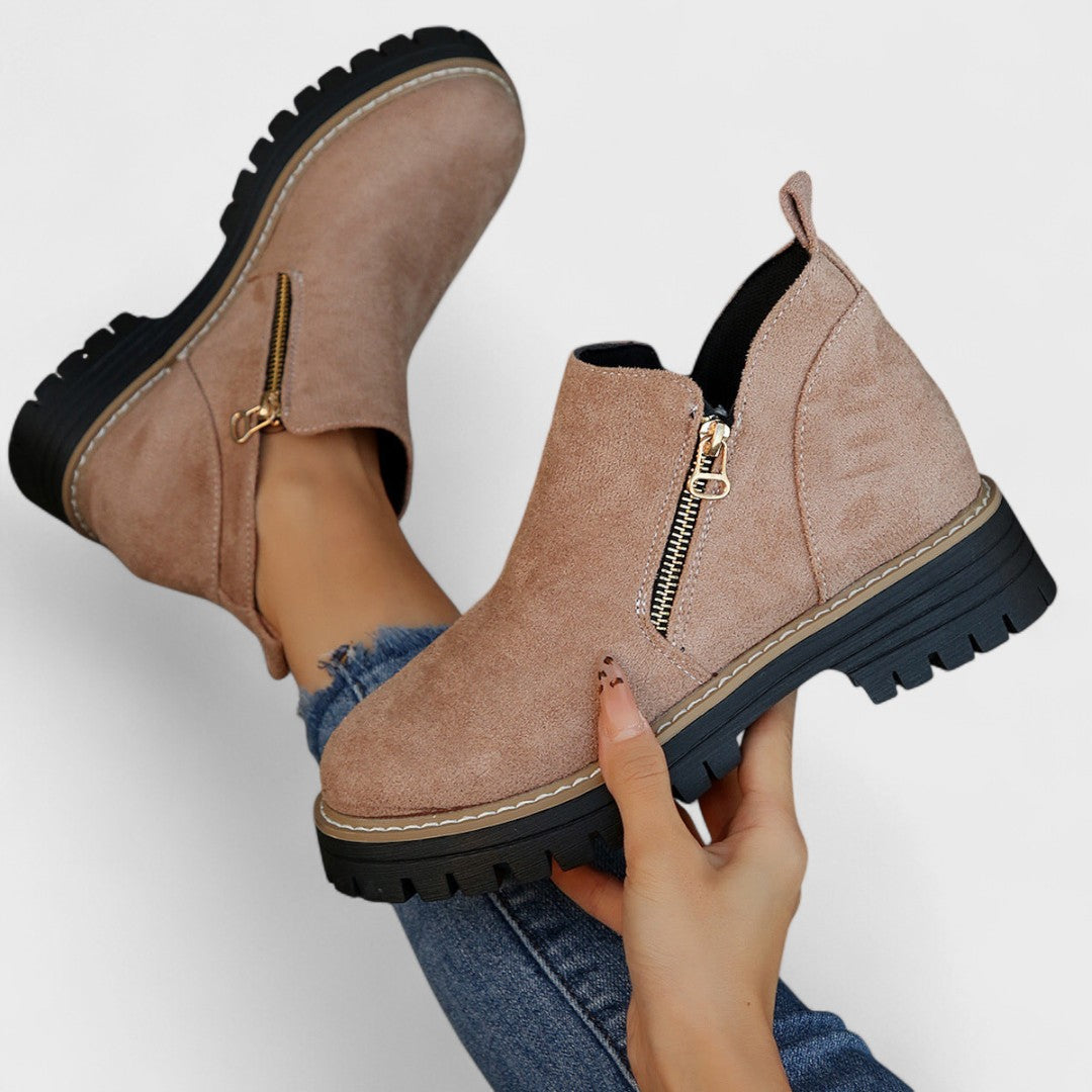 Krystyna - Eleganckie botki na kostkę