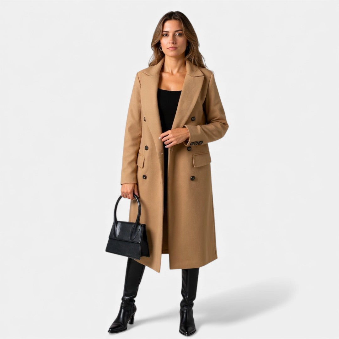 Zofia - Wełniany płaszcz