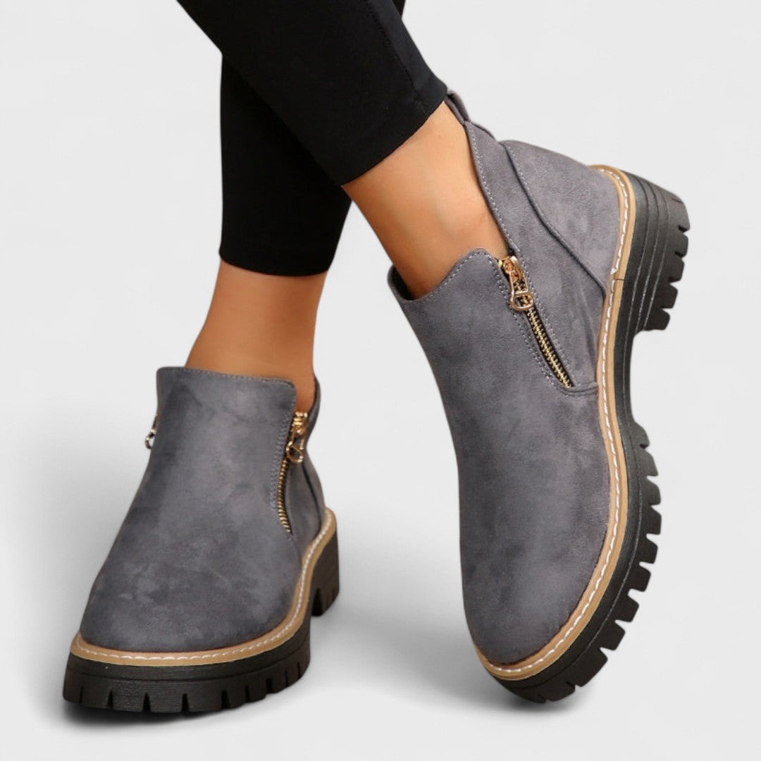 Krystyna - Eleganckie botki na kostkę